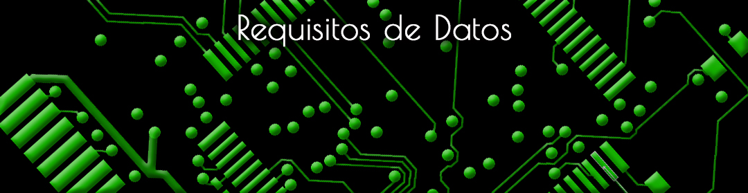 Requisitos de datos