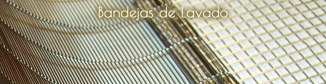 Bandejas de Lavado