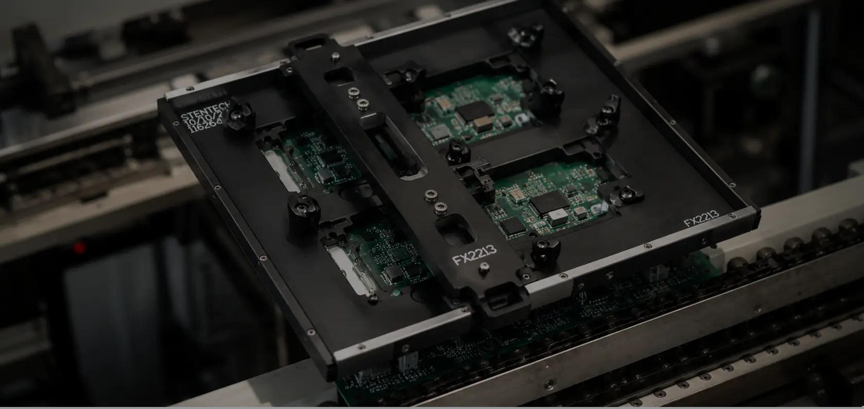 PCB Assembly Banner Backdrop