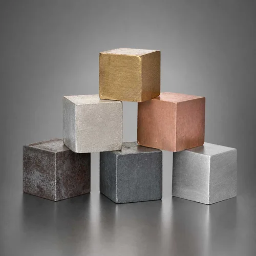 Various raw materials for CNC machining