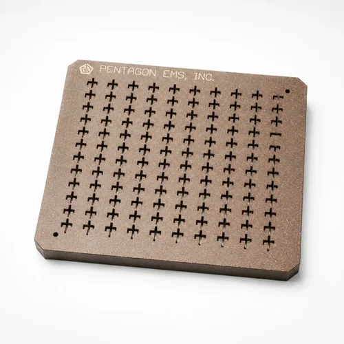 Custom ESD-safe Matrix Tray for component transport