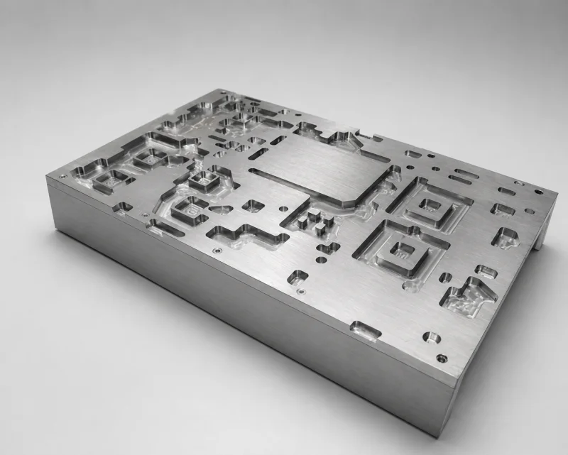 Precision-machined Solder Paste Printer Support Plate