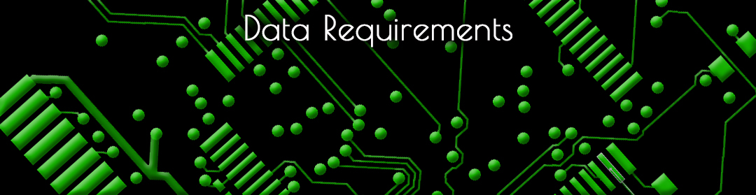 Data Requirements